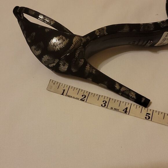 Schutz metallic leopard print heels size 9.5 - Picture 6 of 9